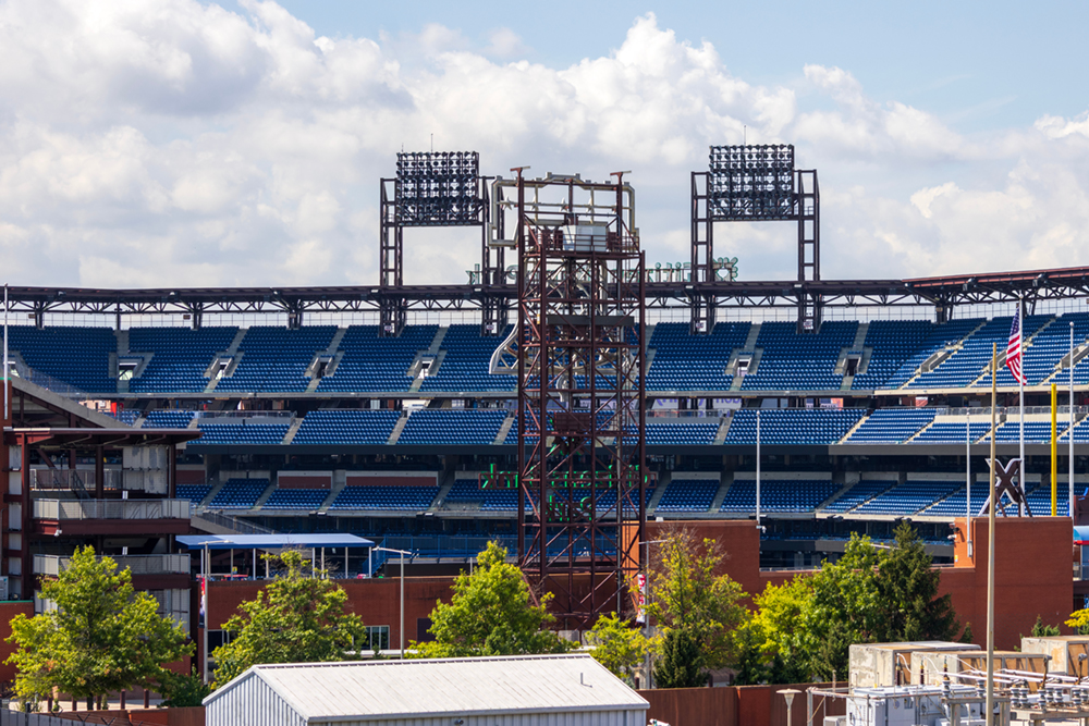 Citizens Bank Park the home of the Philadelphia Phillies MLB bas