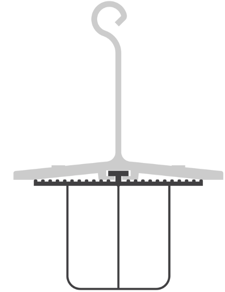 The MC22 sensing edge is custom-manufactured to exact specifications for length and outlet location.